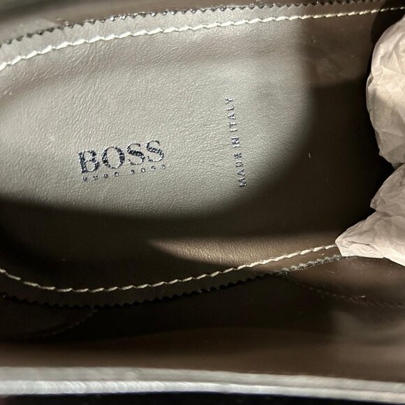 BOSS Kensington Leather Derby Shoes - Picture 6 of 9